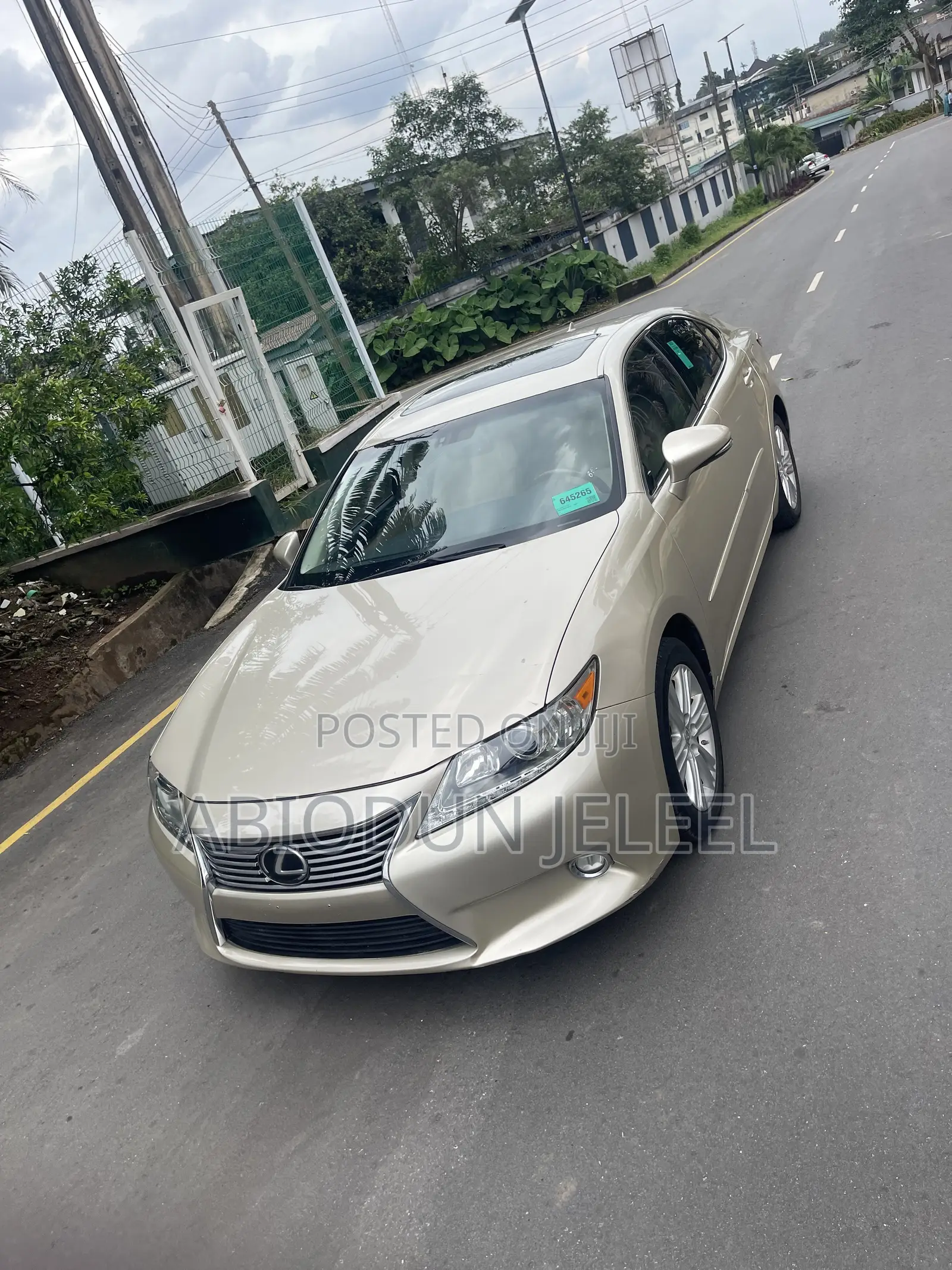 Lexus ES 2015 Gold