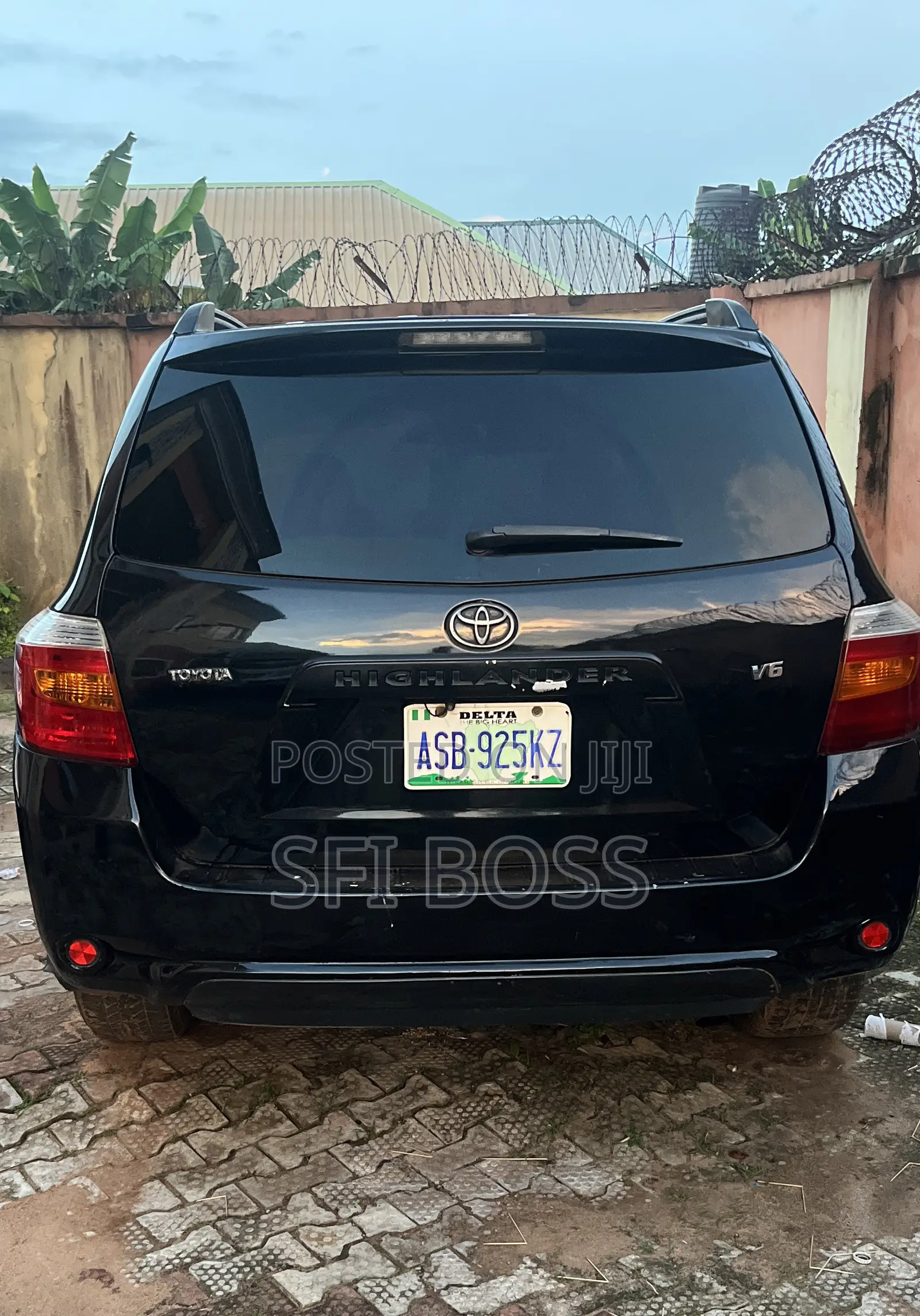 Toyota Highlander Sport 2009 Black