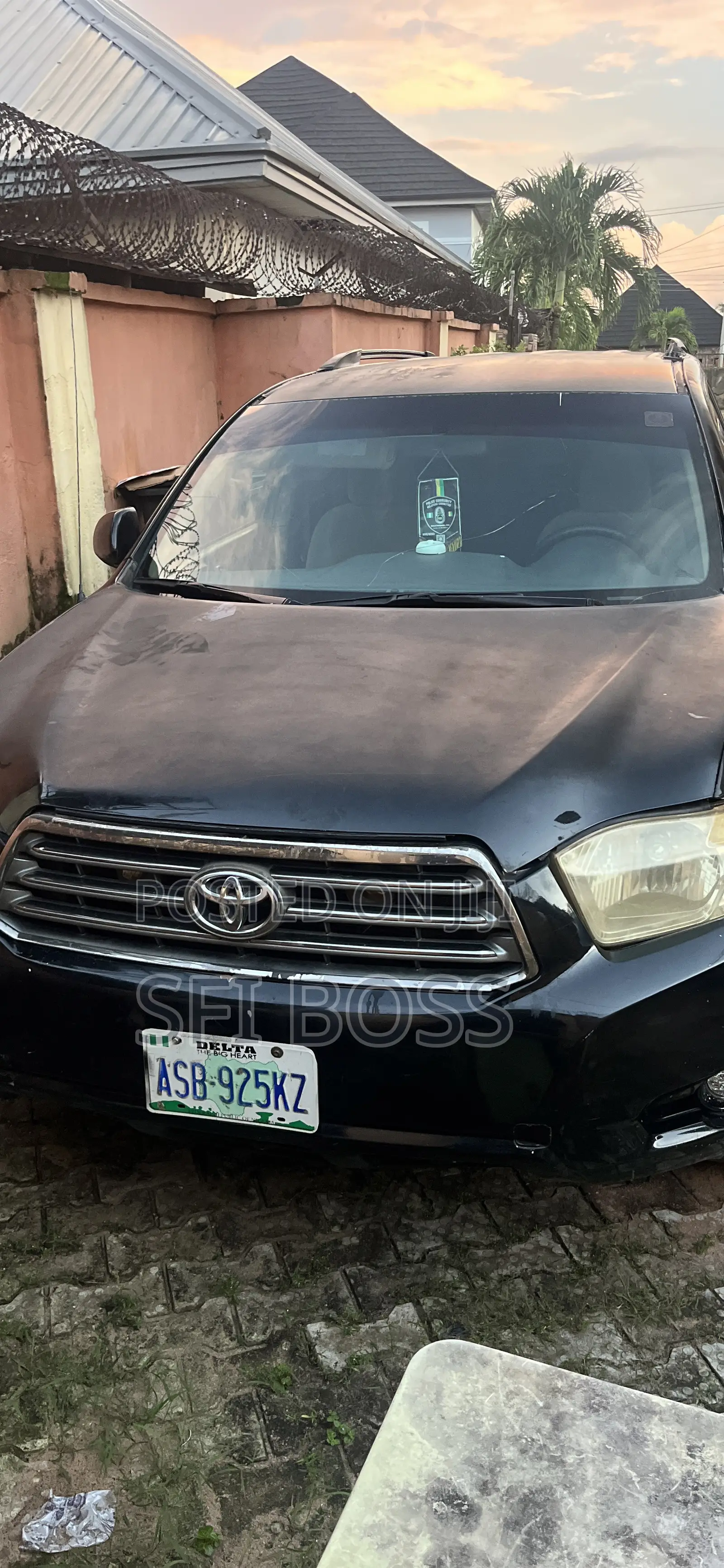Toyota Highlander Sport 2009 Black