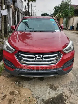 Hyundai Santa Fe 2014 Red