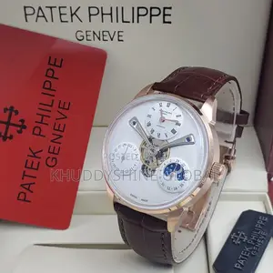 Patek Phillippe Leather Watches  Automatic  Water Resistant