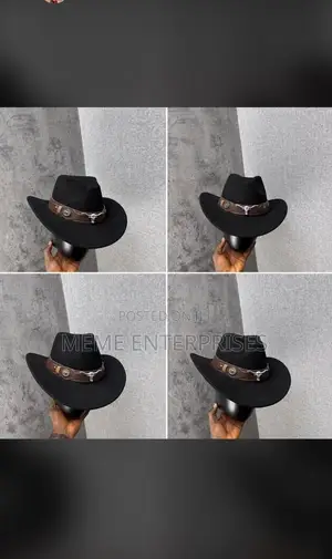 Cowboy Hat Black