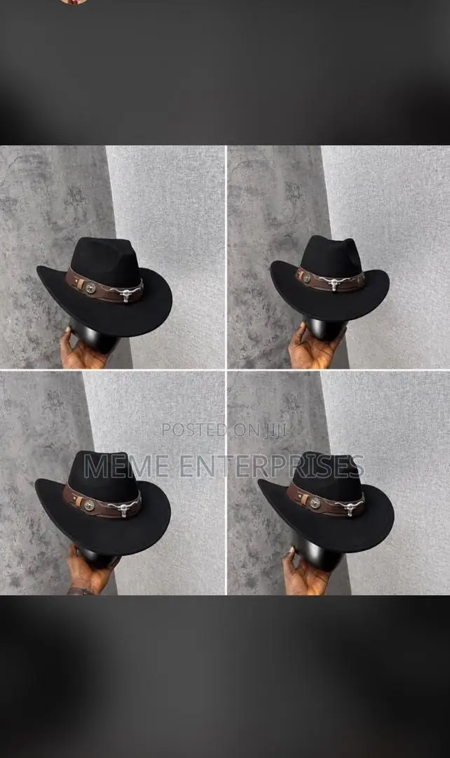 Cowboy Hat Black
