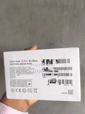 New Xiaomi Redmi Note 13 Pro+ 256 GB Black