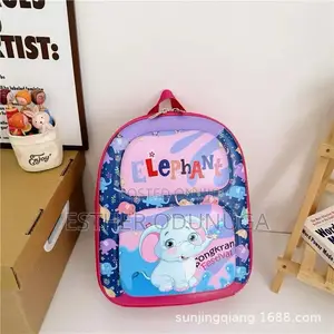 3D Character Nursery School Bag