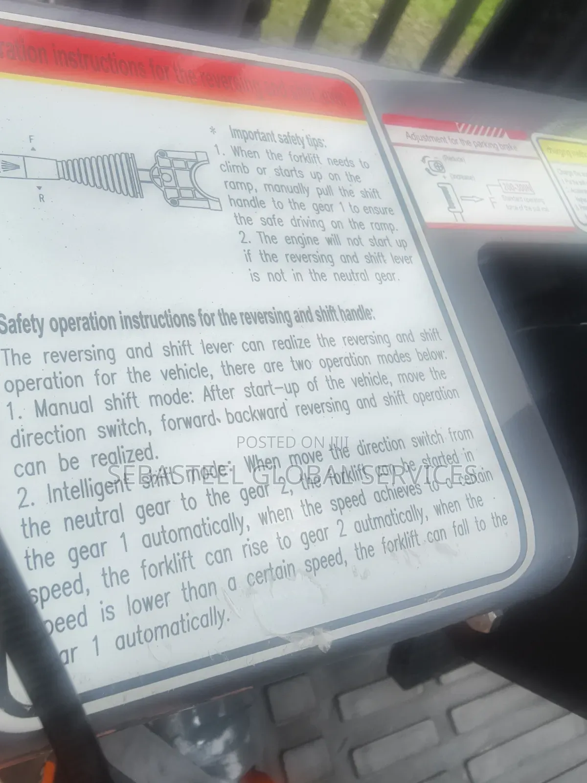 LONKING 7,000 KG Forklift/ 7 Tons