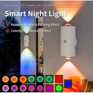 Smart Motion Sensor Night Wall Light With Remote Control