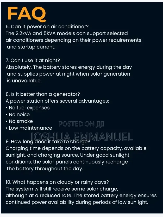 Solar Generator