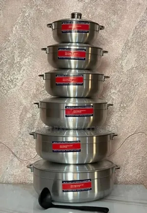 6pcs Aluminium Cookware Set