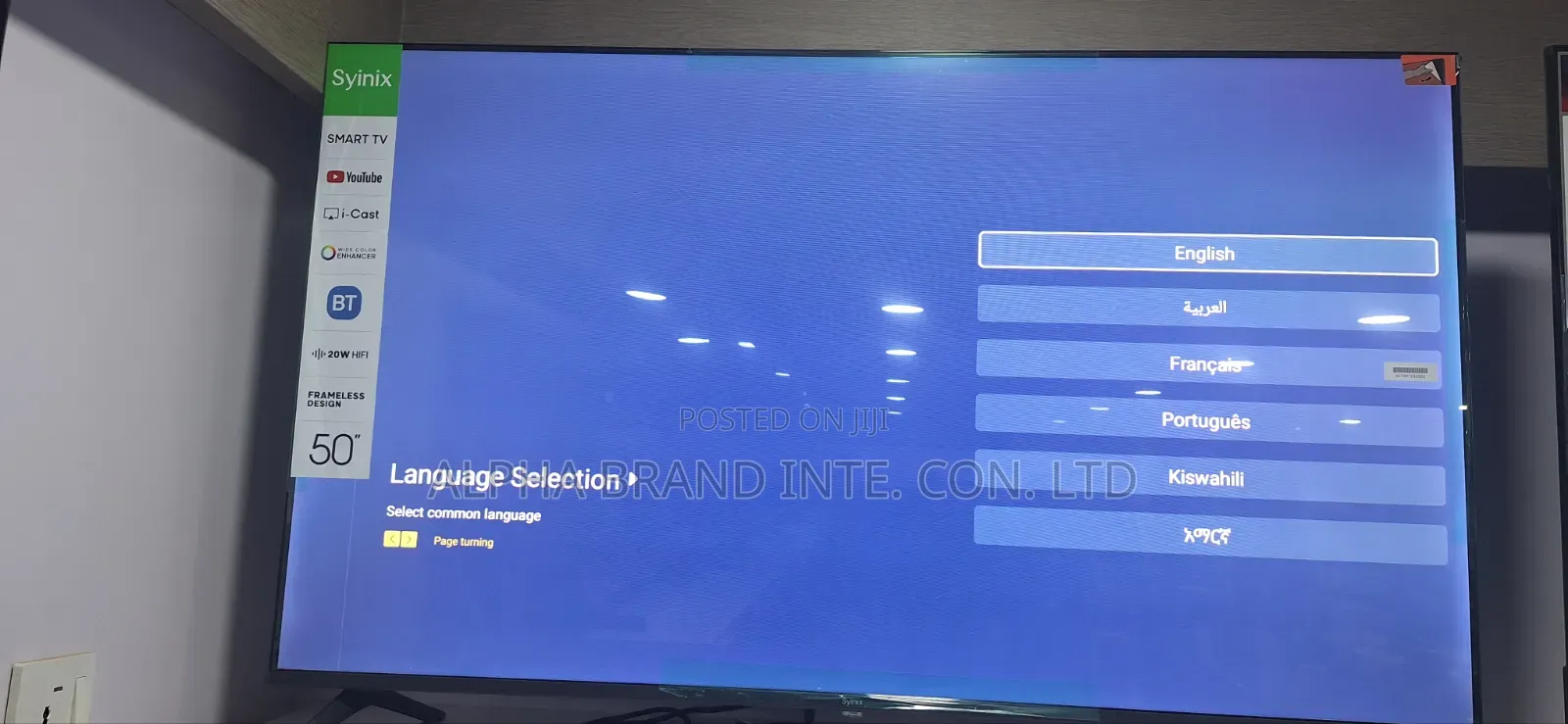 Syinix 50" Smart TV