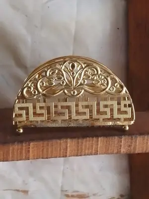Gold Stainless Steel Serviette Holder