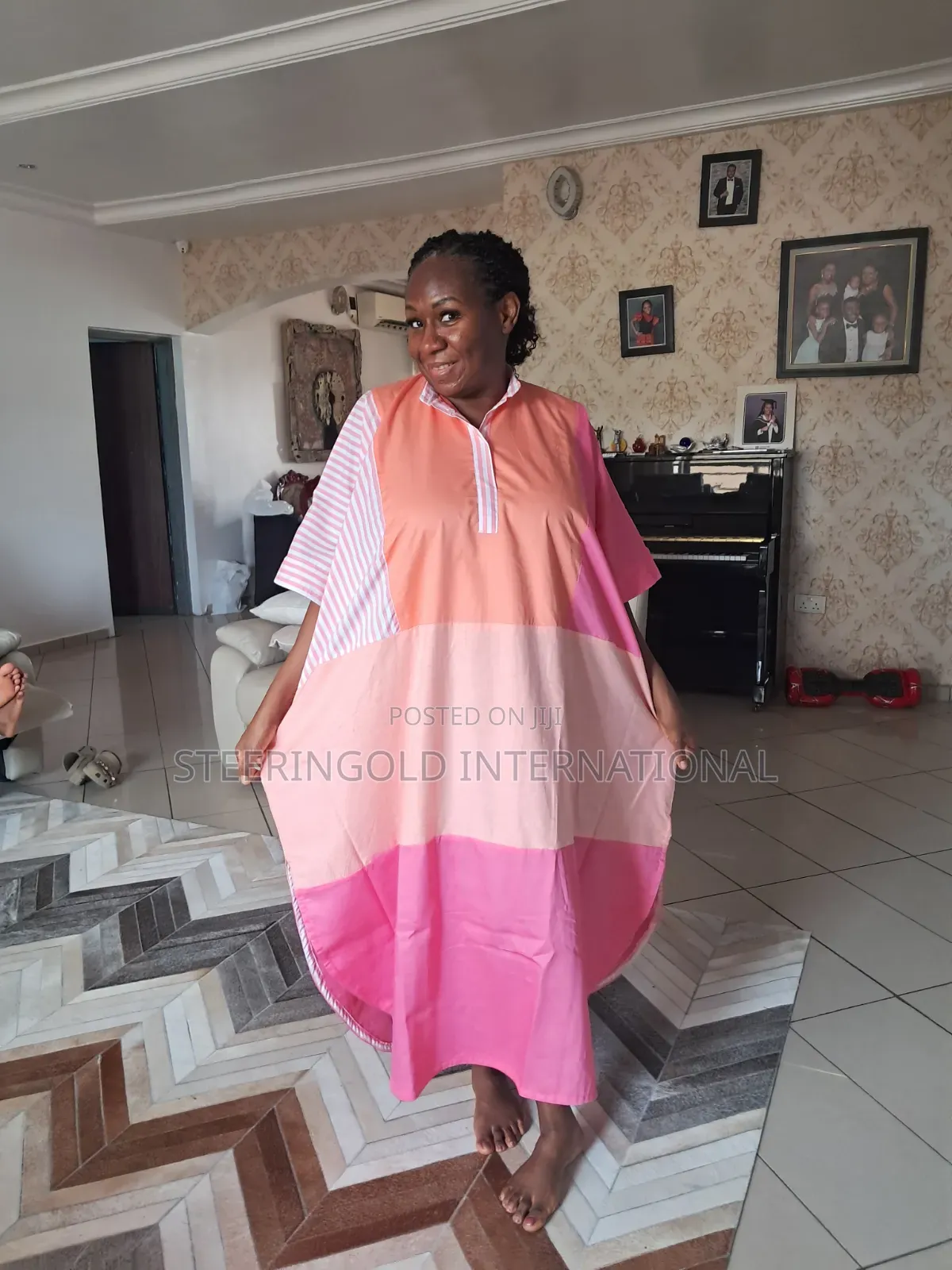 One Size Elegant Shirt Boubou