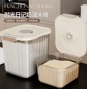 Acylic 20 Lites Rice Storage