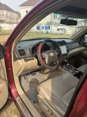 Toyota Highlander Limited 2010 Red