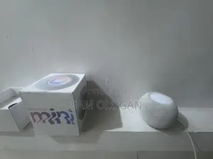White Apple HomePod Mini With Box