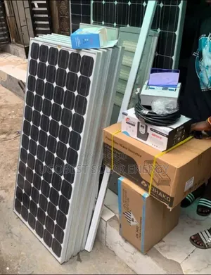 24v Set Up 2.56kwh 24v and 3.5kva With 300watt 6pis and 60ah Charging