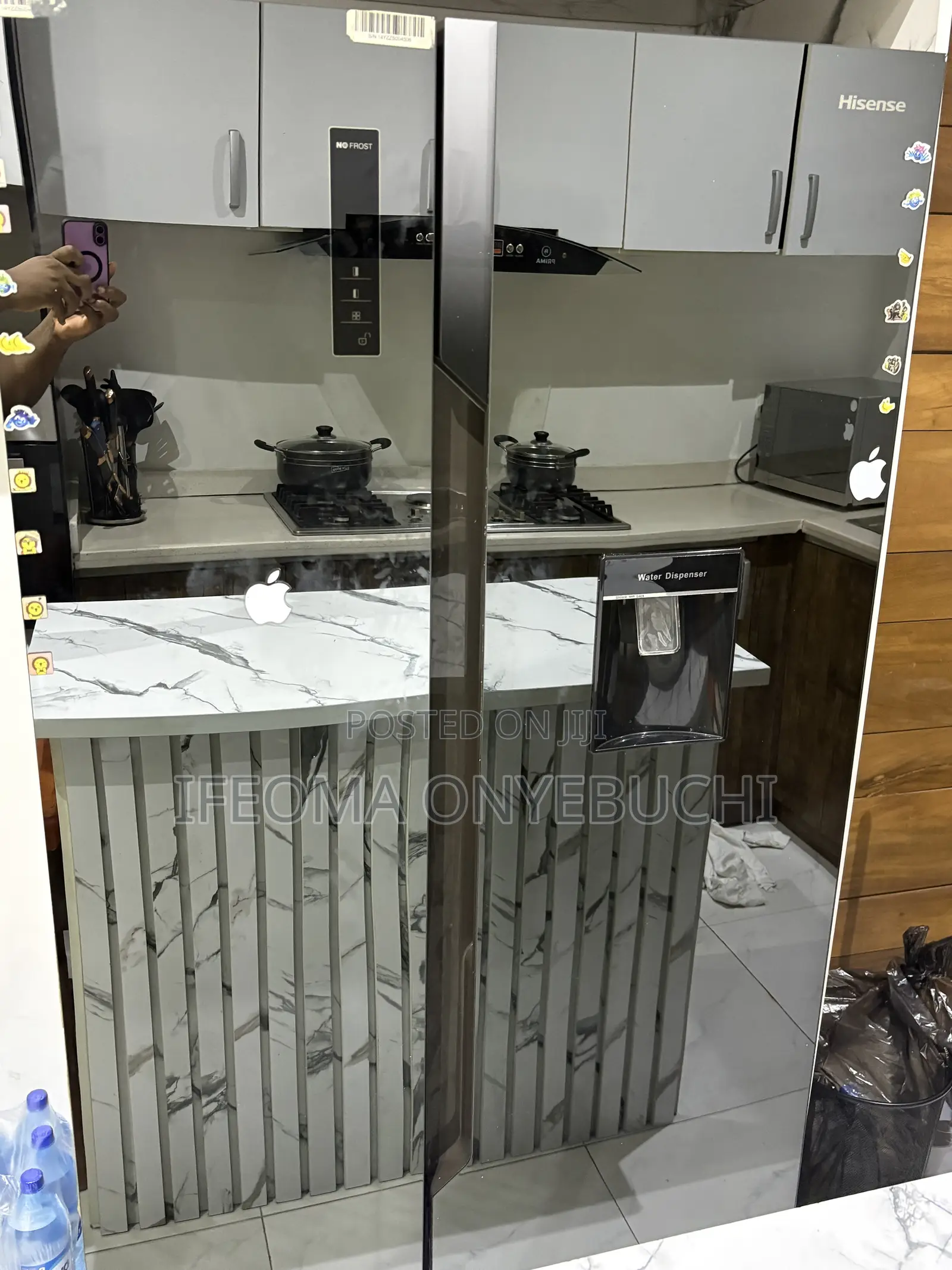 Hisense Double Door Refrigerator