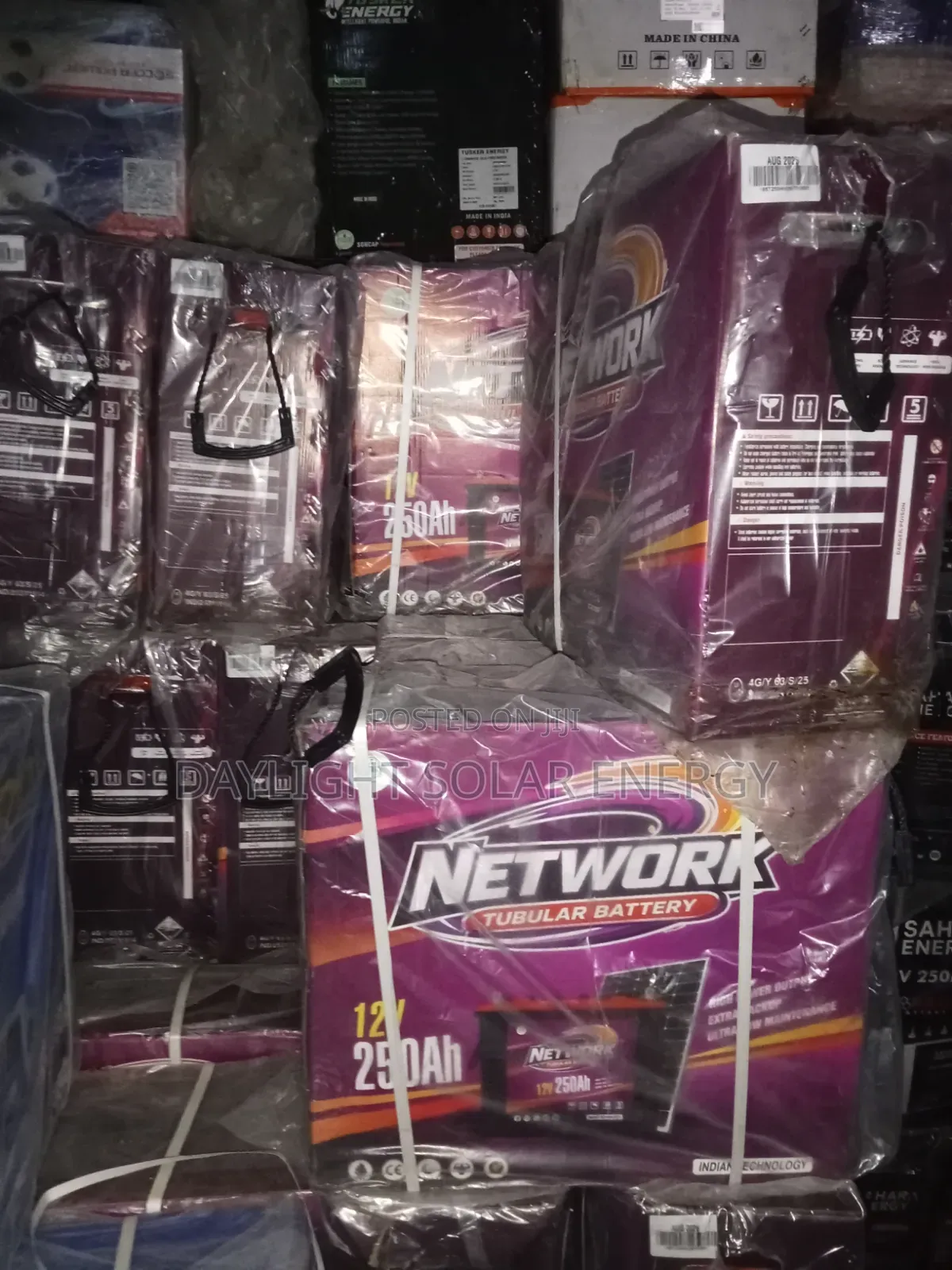 250Ah NETWORK Tubular Battery 12v