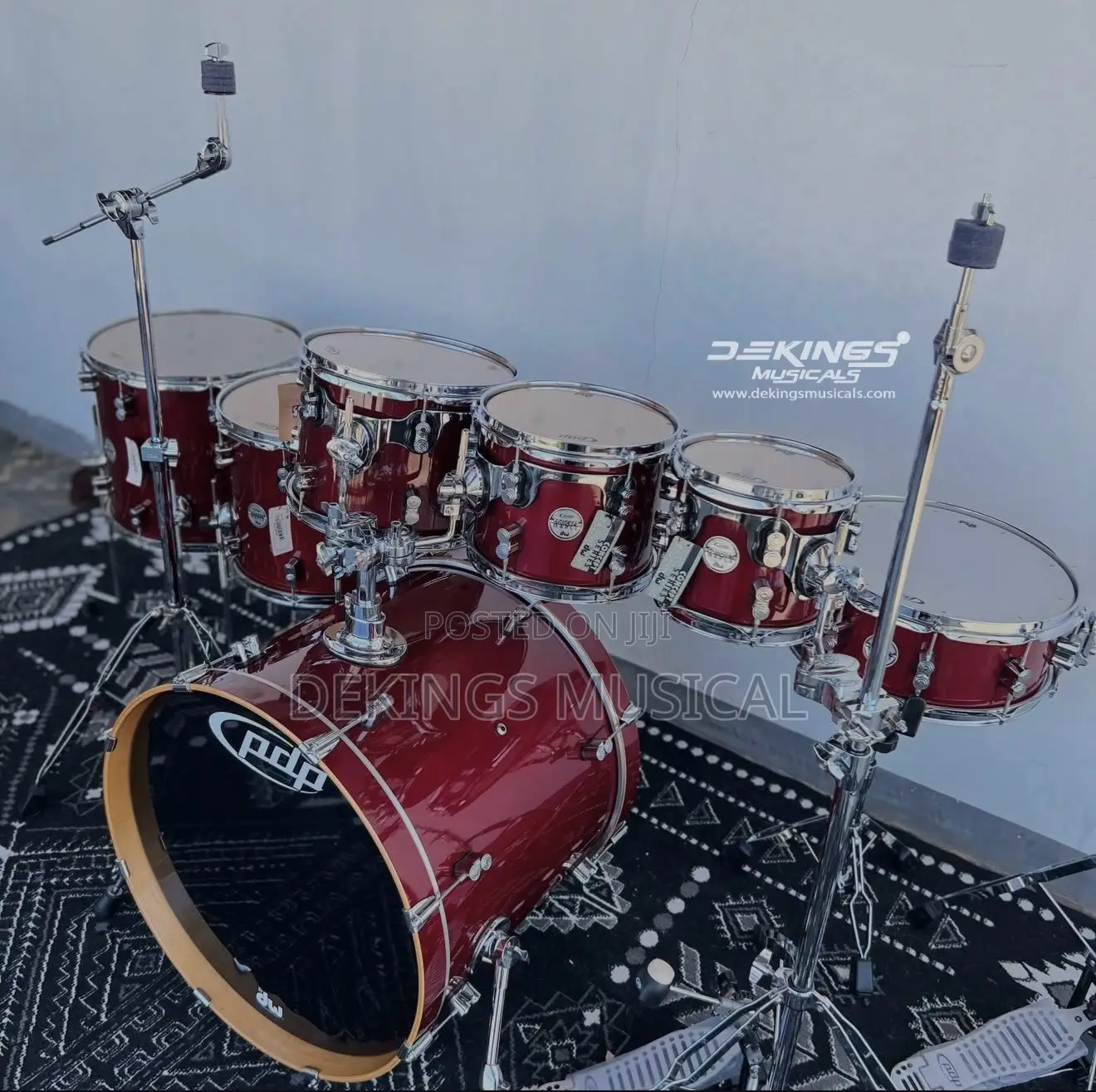 Original PDP by Dw Concept Maple PDP Drum Set 7 Set