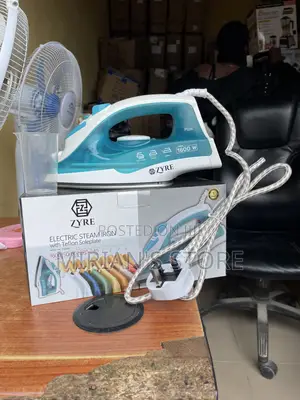 ZYRE 1600W Electric Steam Iron With Non-Stick Teflon Soleplate