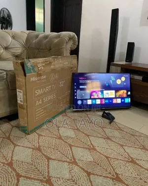 V.Clean, 32Inches Hisense 4K Smart Frameless TV