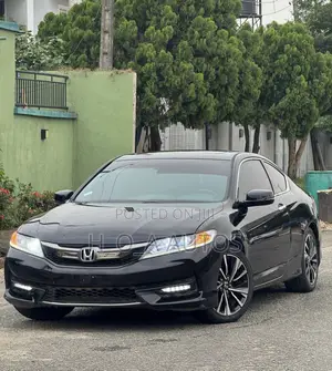 Honda Accord EX-L V6 2dr Coupe FWD (3.5L 6cyl 6A) 2017 Black