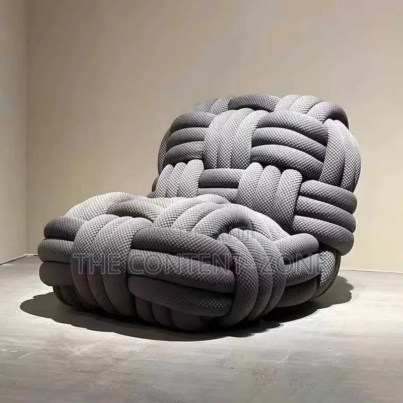 Quality Woven Accent Lux Sofa