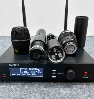 SLXD42Q  4-in-1 Digital Wireless Microphone