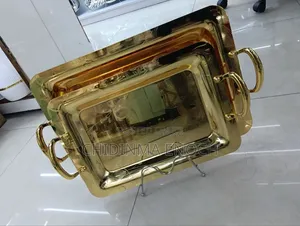 Luxury Quality Gold Set Tray