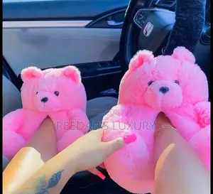 Cute Cozy Teddy Bear Slippers