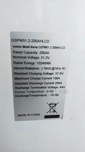 10kWh 48V Katrina Lithium LiFePO4 Battery