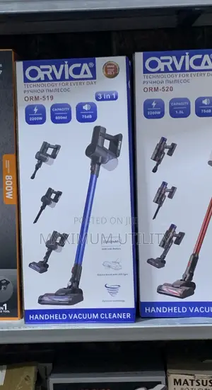 Orvica Hand Held 3 in 1 Cordless Vacuum Cleaner