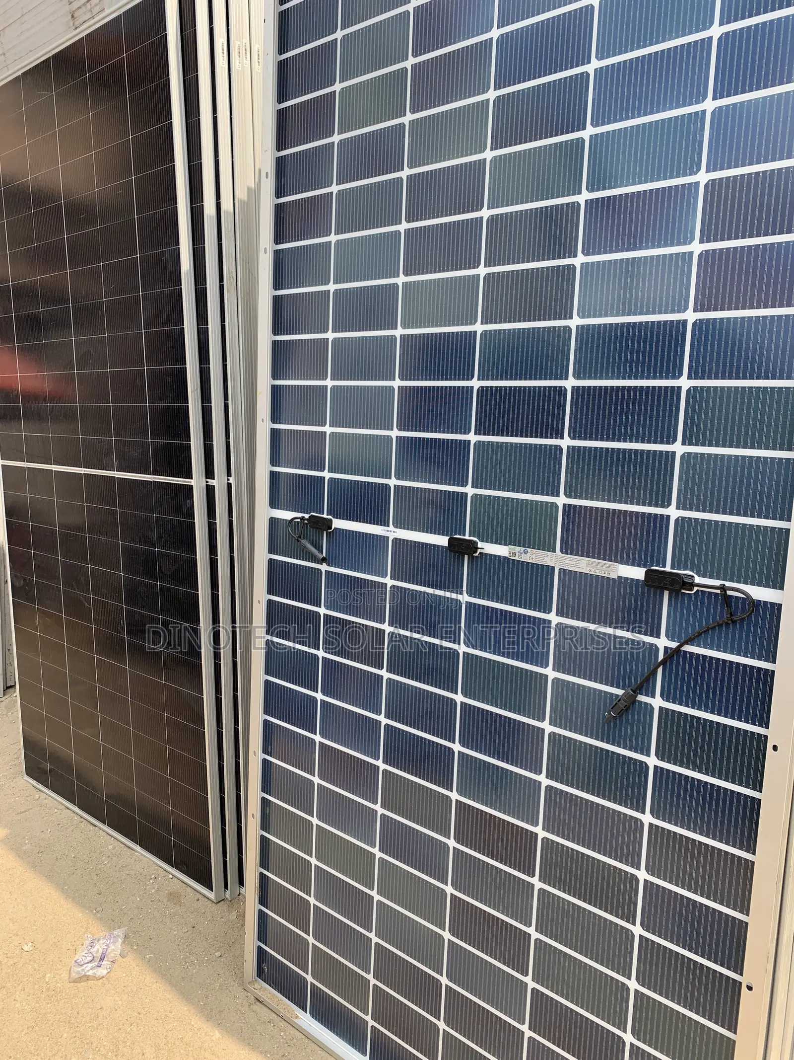 Jinko 600w Half Cut Bifacial Solar Panel Mono