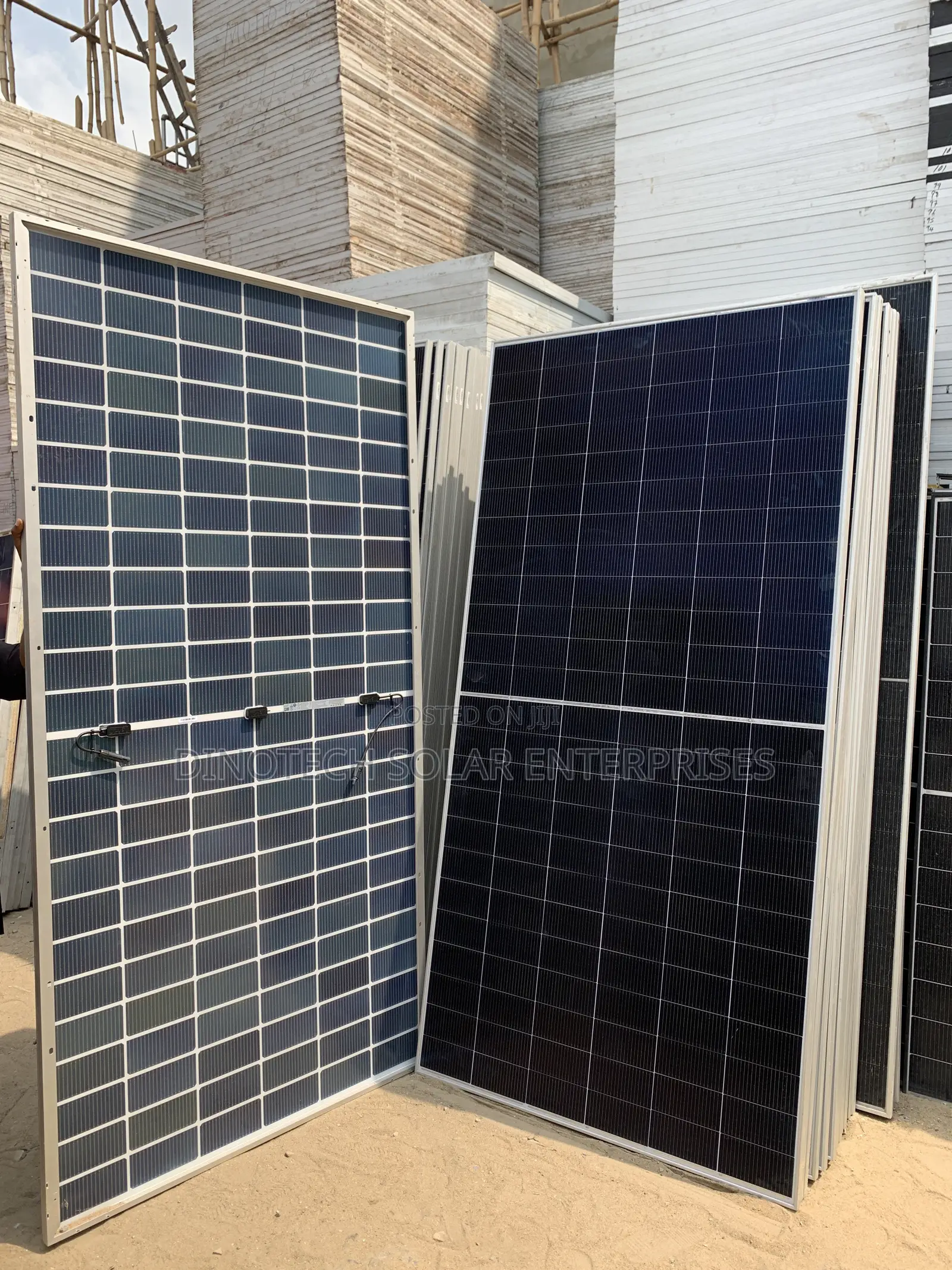 Jinko 600w Half Cut Bifacial Solar Panel Mono