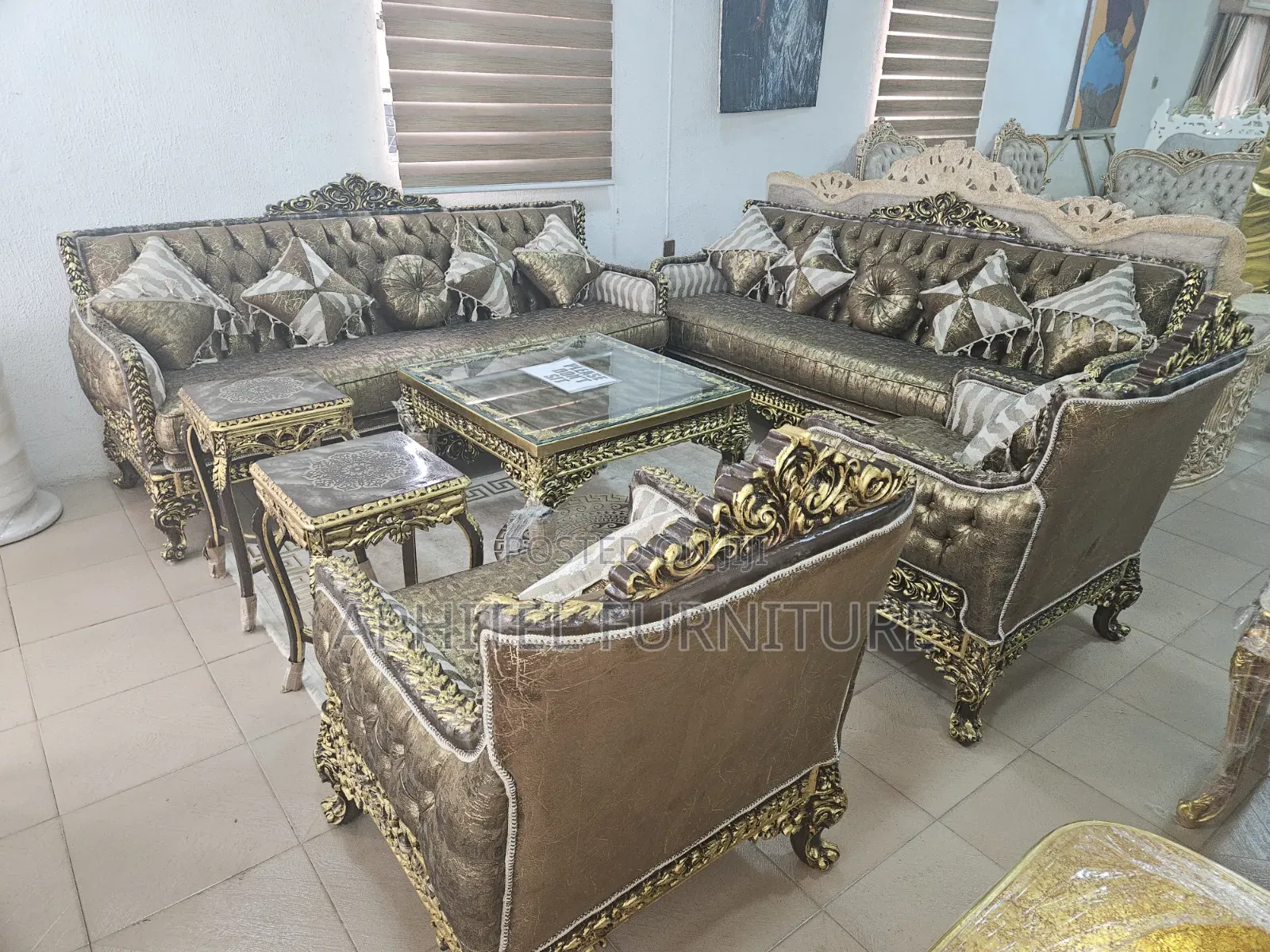 Brown Turkish Sofa K5