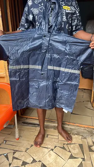 Rain Coat Blue