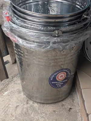 Stainless Steel Iron Bucket