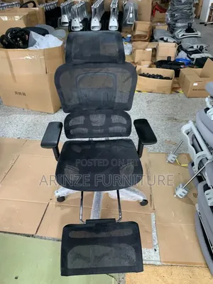 Executive Ergonomic Chair With Legrest