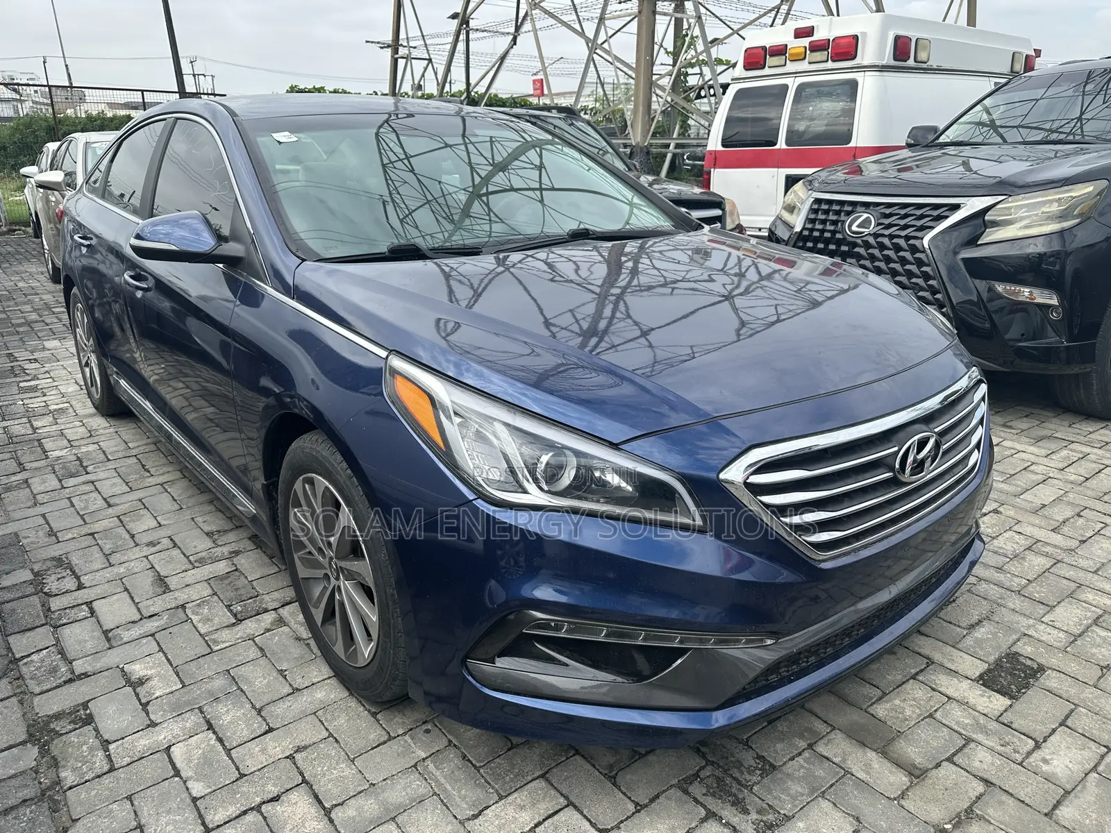Hyundai Sonata 2015 Blue