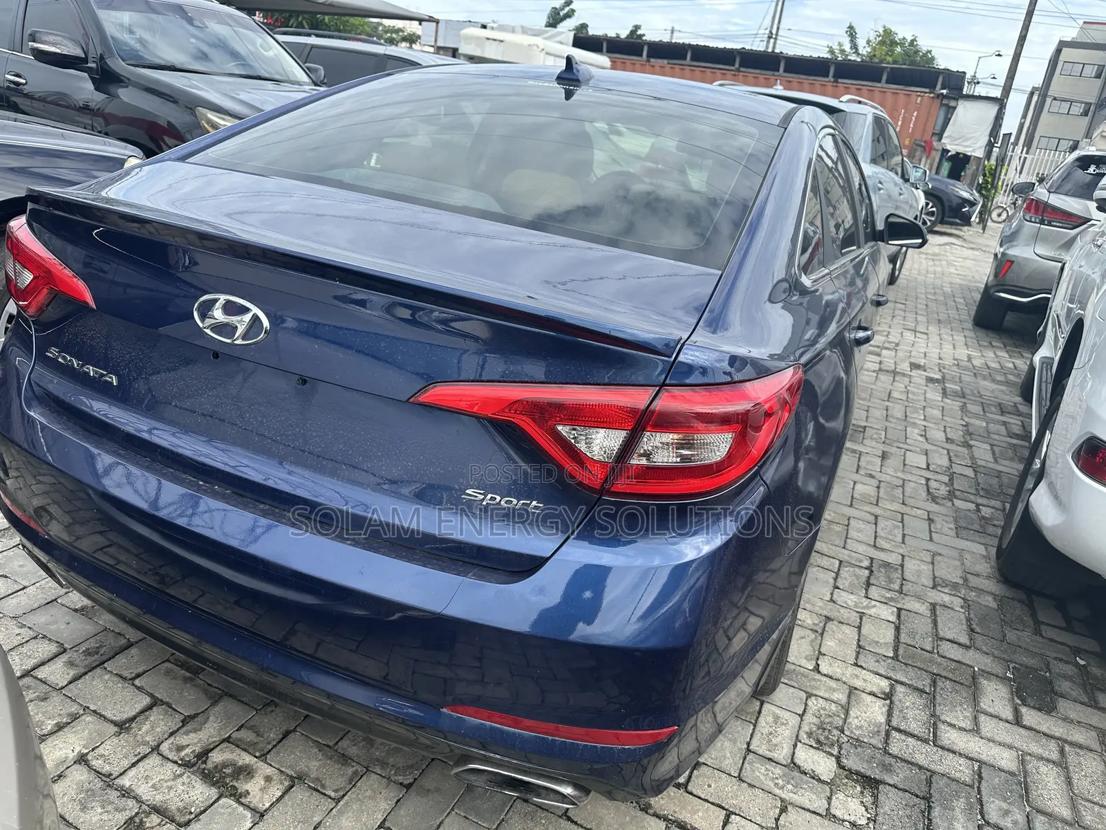 Hyundai Sonata 2015 Blue