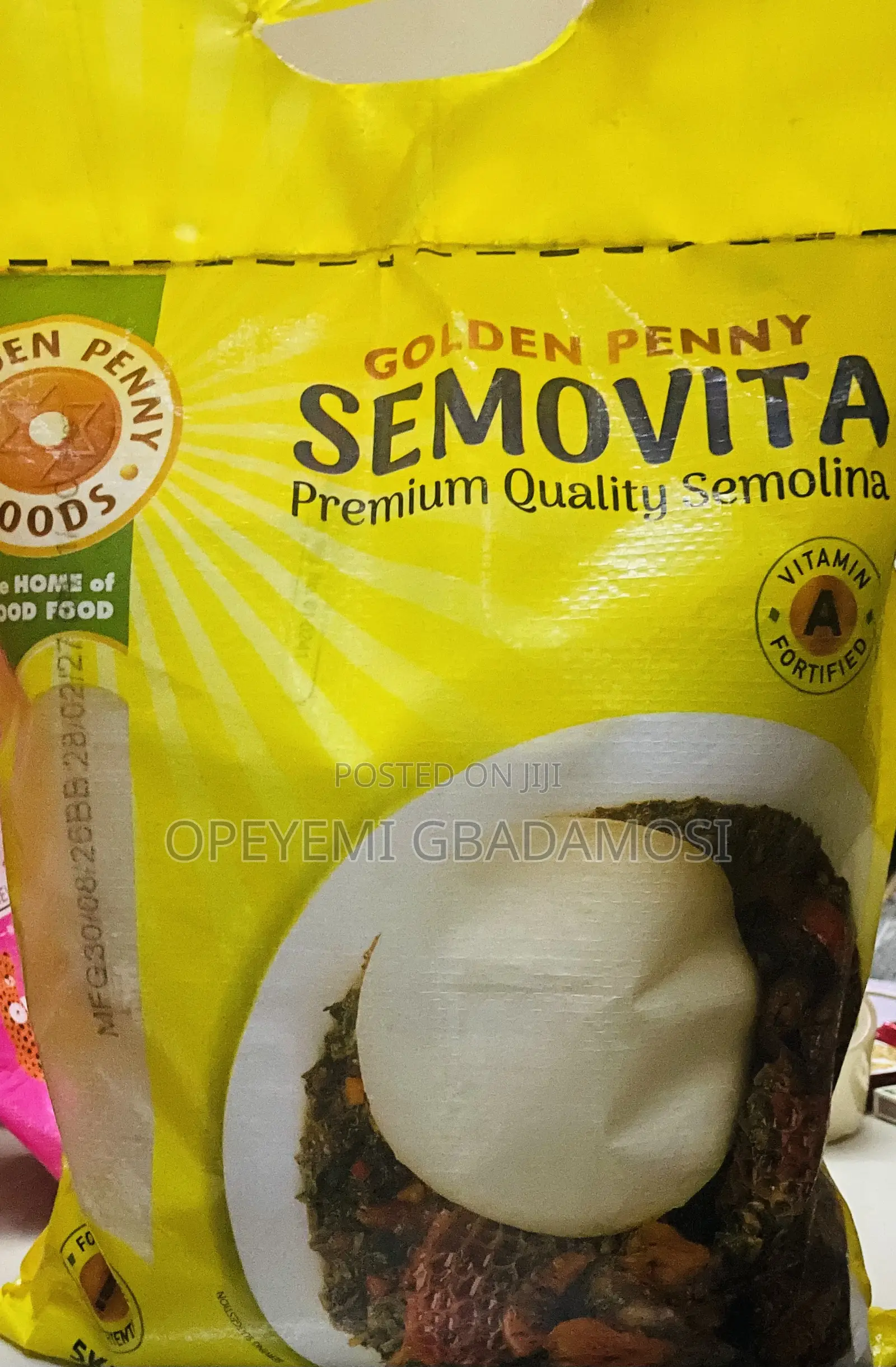 Gloden Penny Semovita