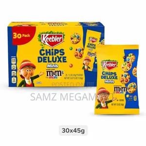 Keebler Chips Deluxe Minis Cookies With M&M's Minis 30x45g