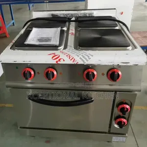 Electric Cooker 4 Burners With Oven
