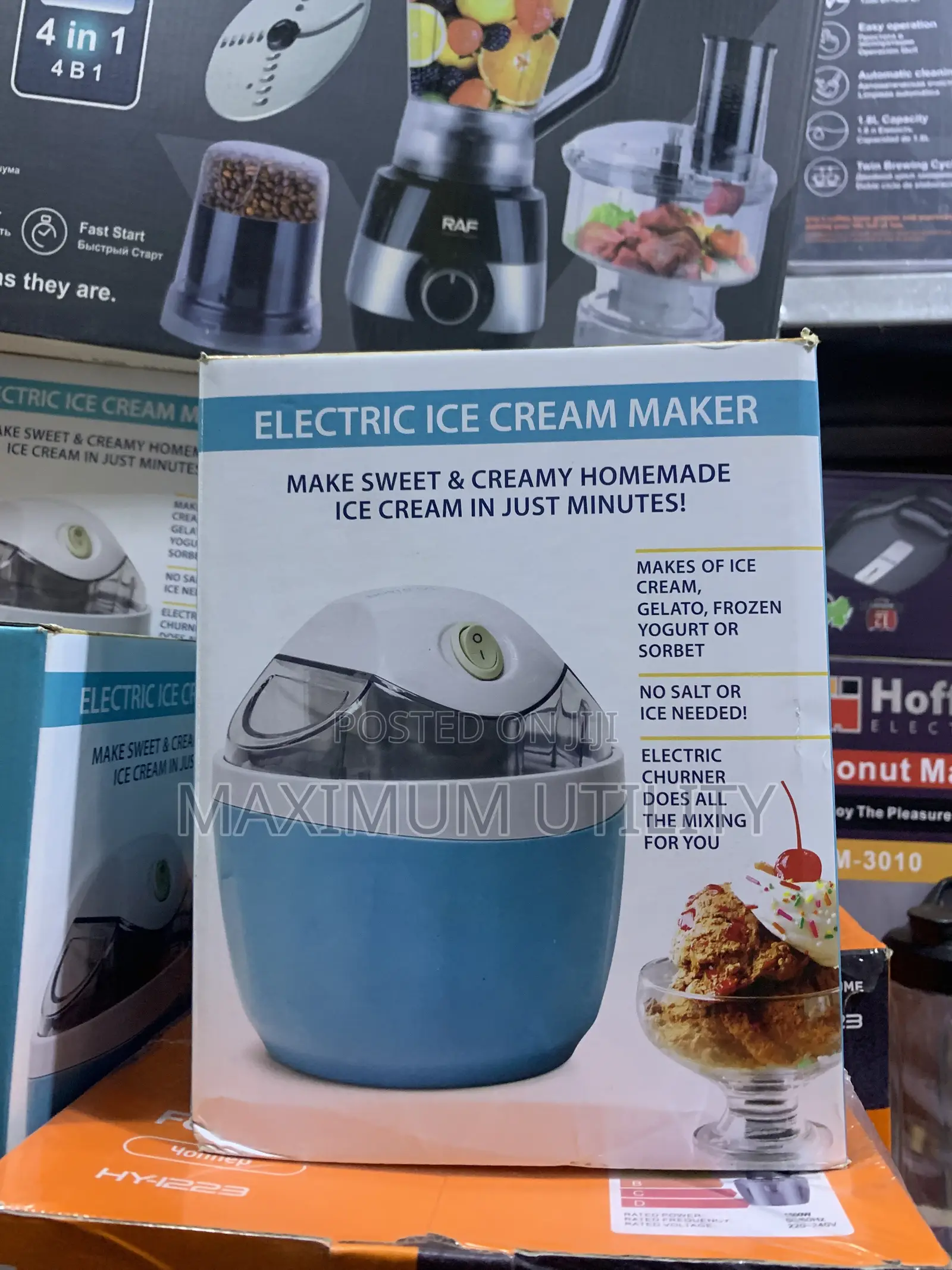 Mini Electric Ice Cream Maker