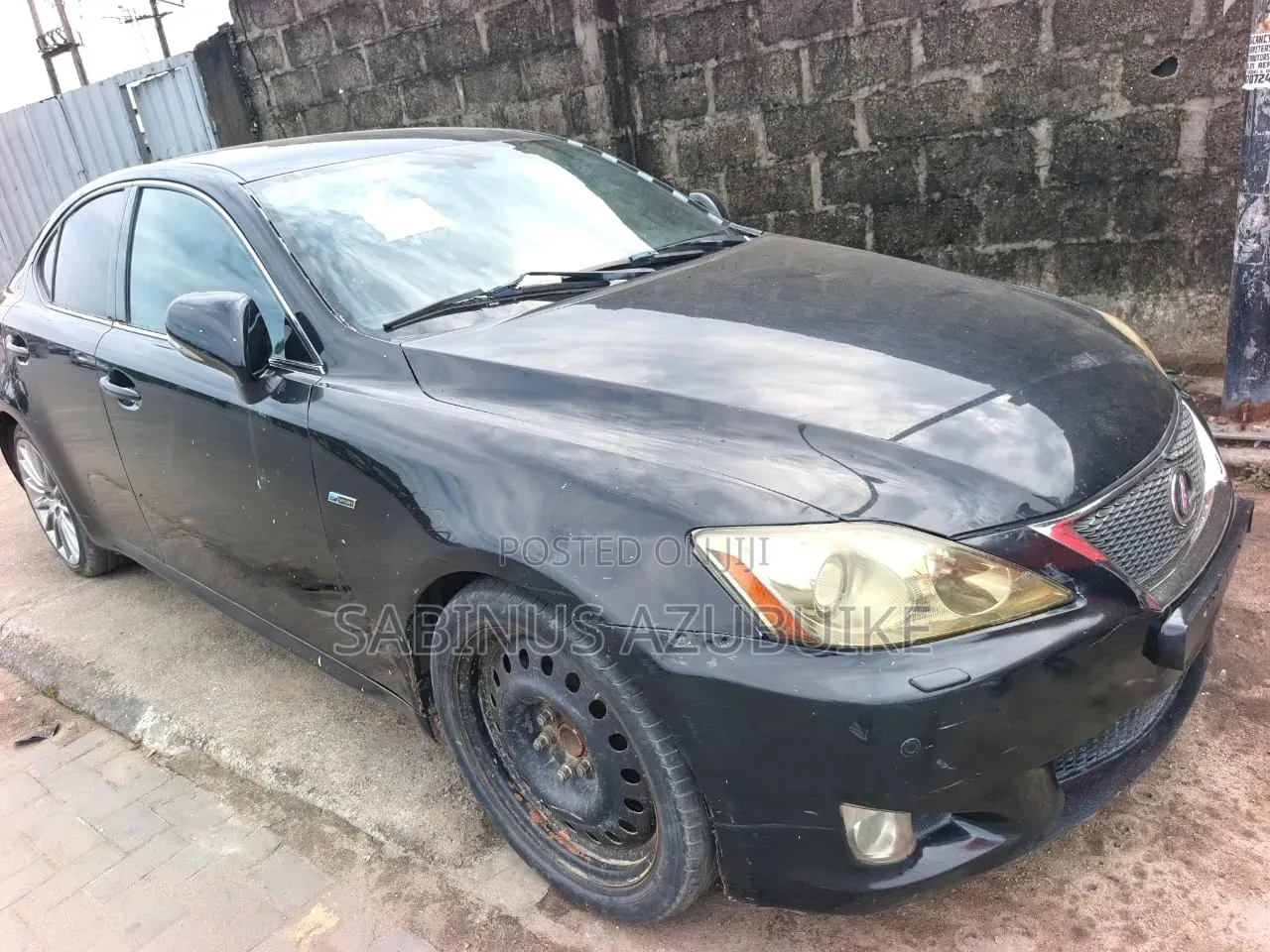 Lexus IS 2007 Black