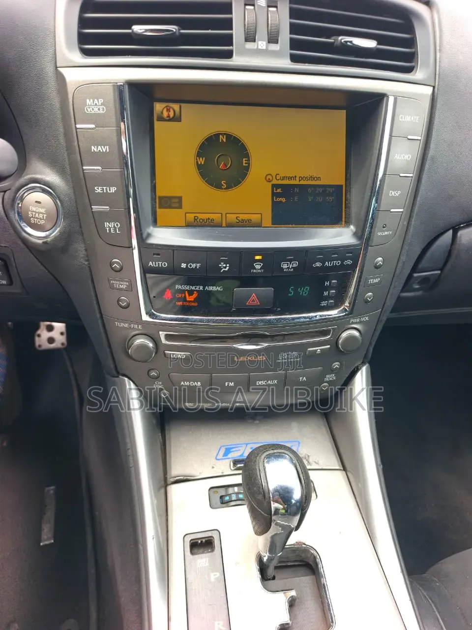 Lexus IS 2007 Black