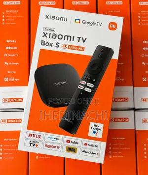 Xiaomi TV Box S 3rd Gen 4K Ultra HD Google TV With Voice Remote