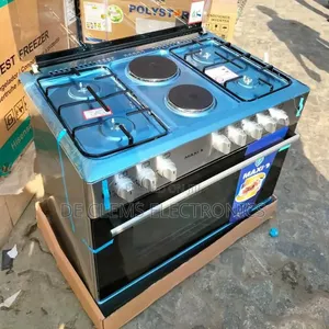 Maxi Standing Cooker 4Gas and 2Electric