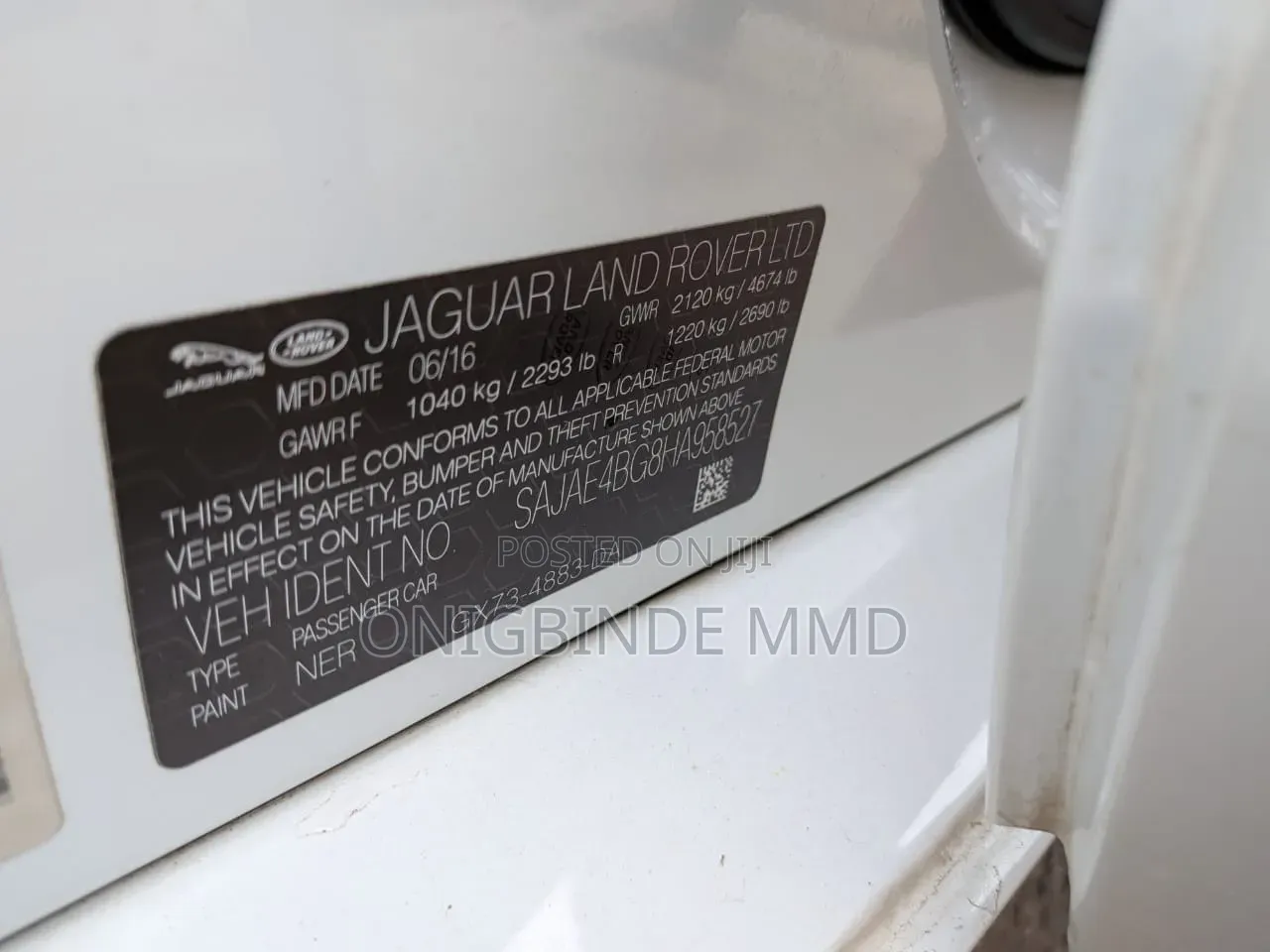 Jaguar XE 2017 White