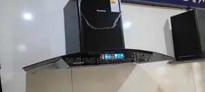 Polystar 90cm Kitchen Extractor Hood With Voice Command